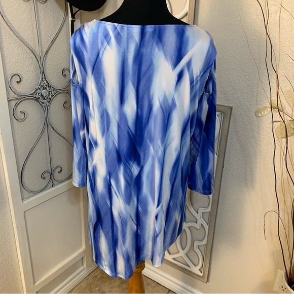 Nygard abstract tunic top shirt blouse - Picture 3 of 12
